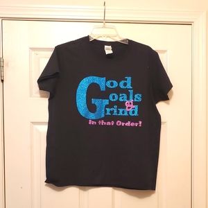 Graphic Tshirt God, Goals & Grind